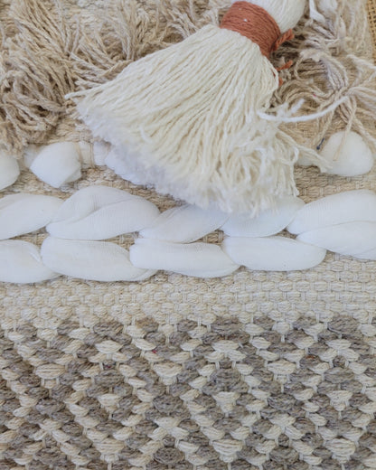 Pebble Weave Handloom Tote