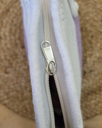 Lavender Jute Rope Tote