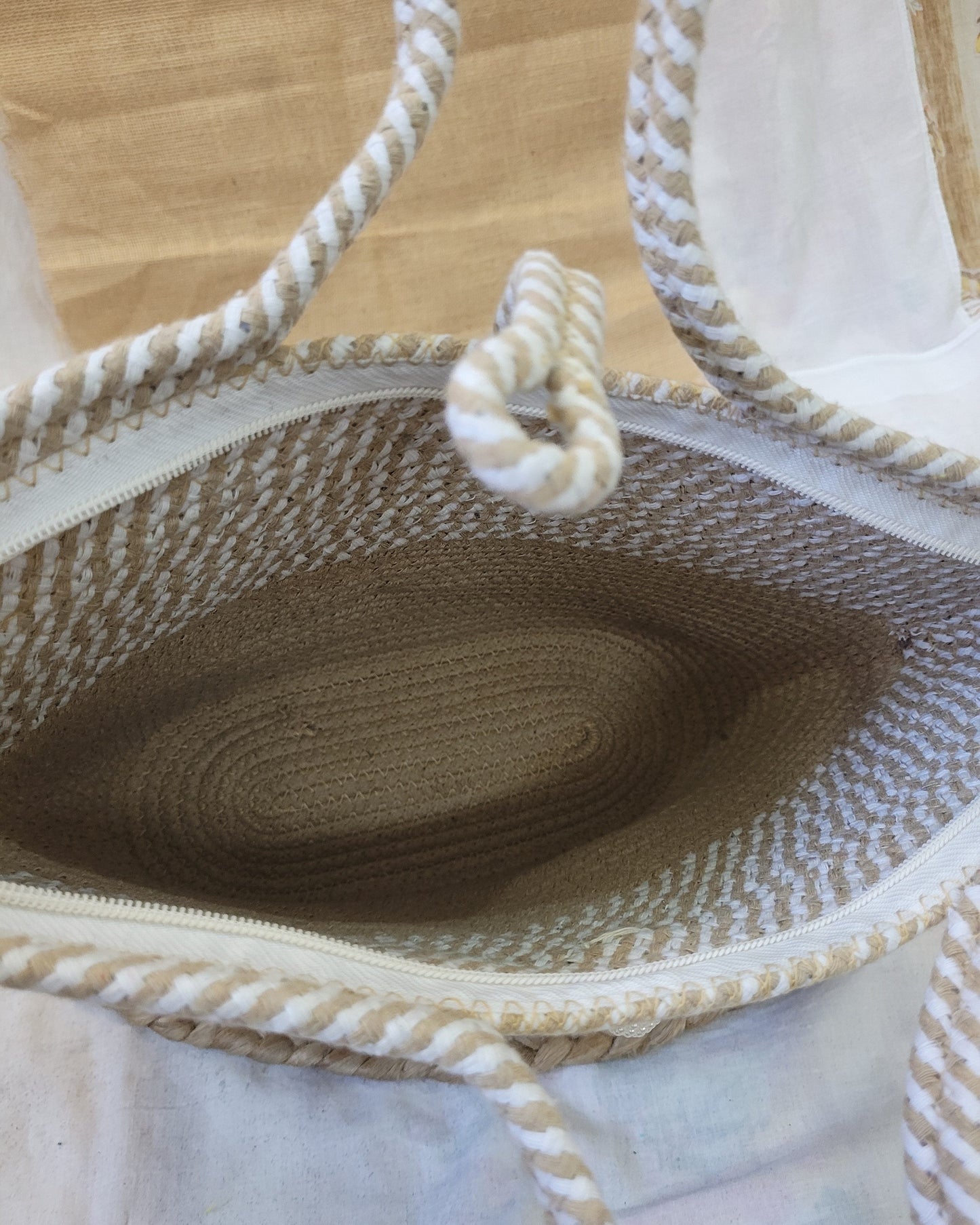 Sand Dune Jute Rope Tote