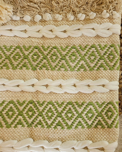 Sage Weave Handloom Tote