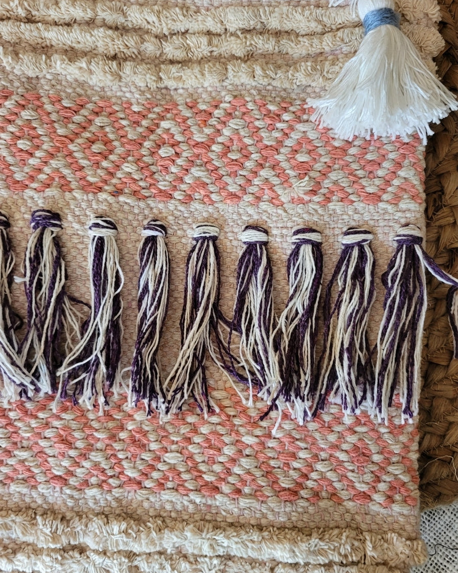Ivory Charm Handloom Tote