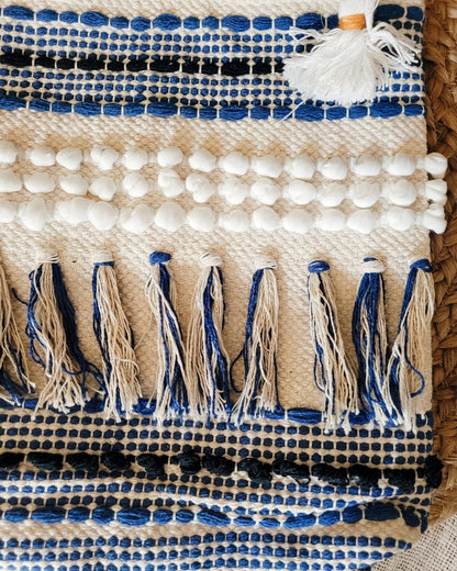 Royal Fringe Handloom Tote