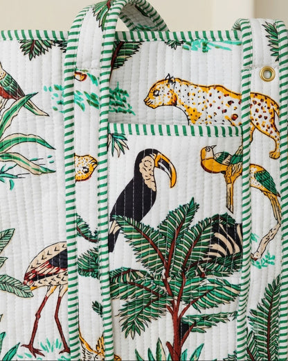 Jungle Bottle Tote