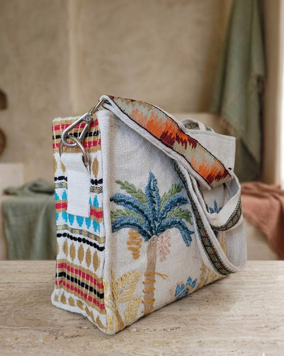 Palm Box Tote
