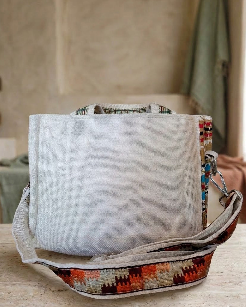 Palm Box Tote