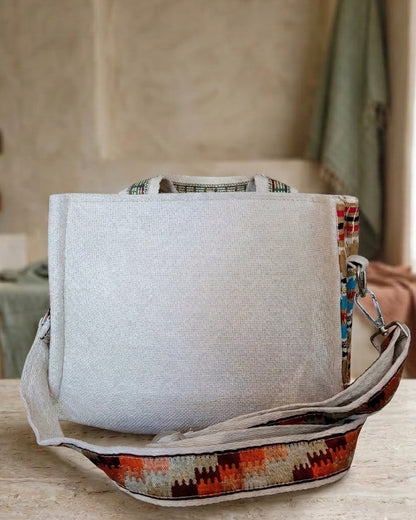 Palm Box Tote