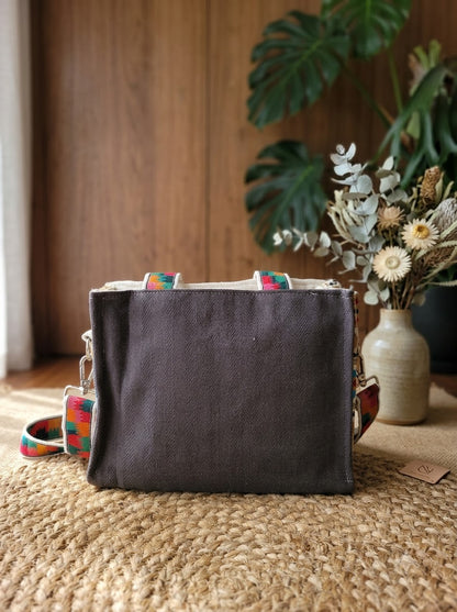 Heritage Stitch Box Tote