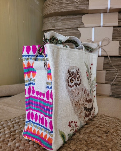 Owl Box Tote