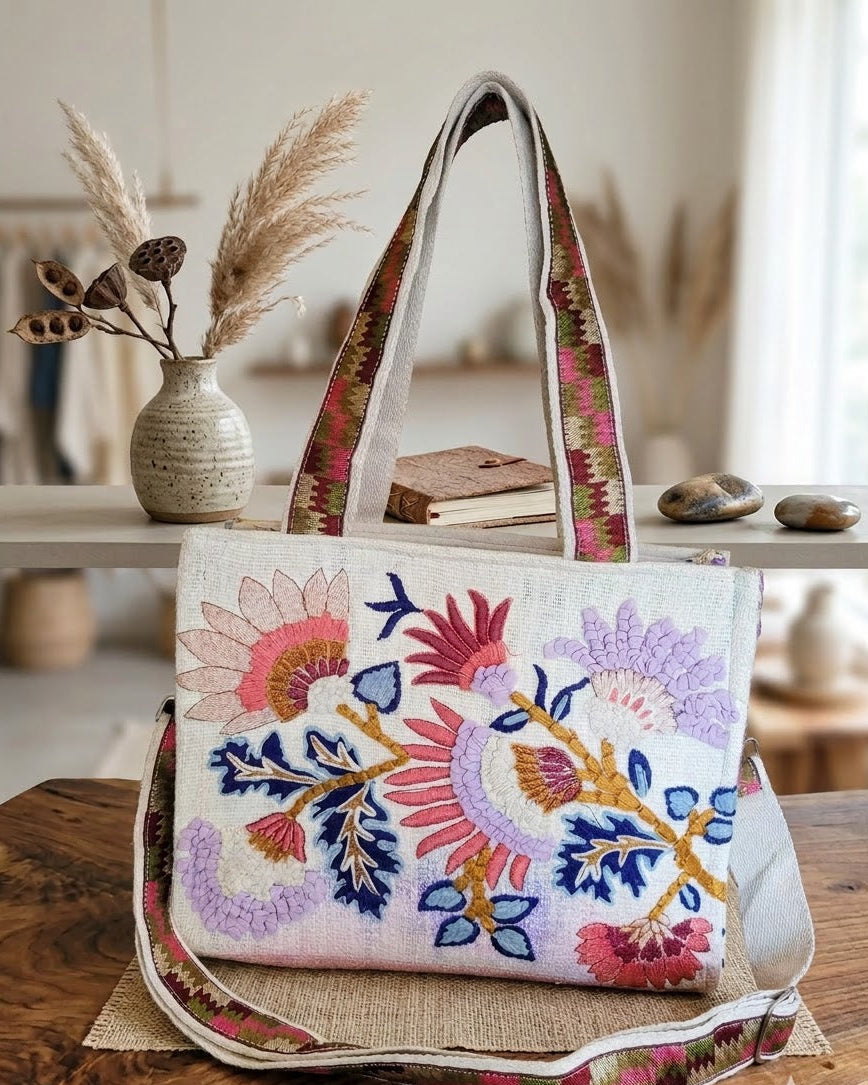 Wildflower Box Tote