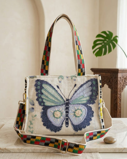 Butterfly Box Tote