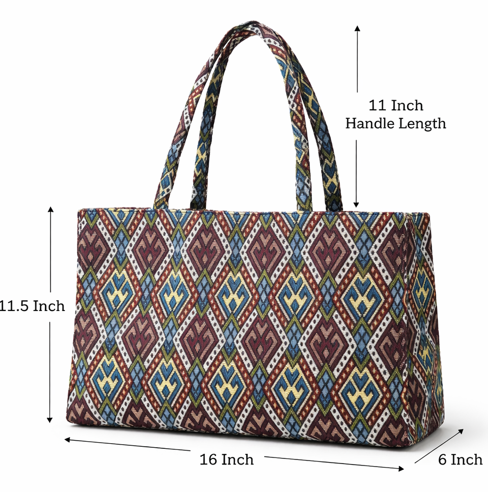 Earthloom Jacquard Tote