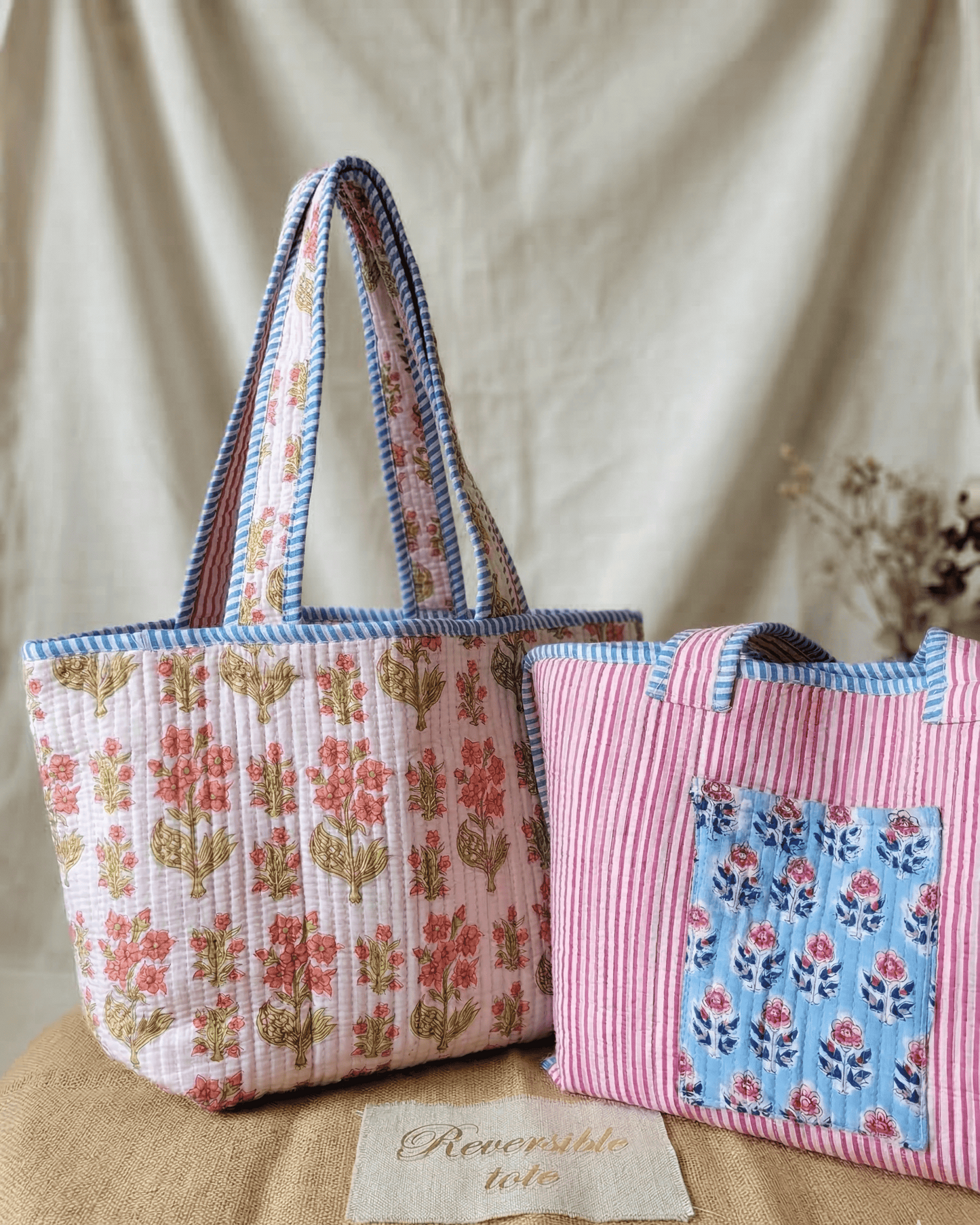 Aria Quilted Tote