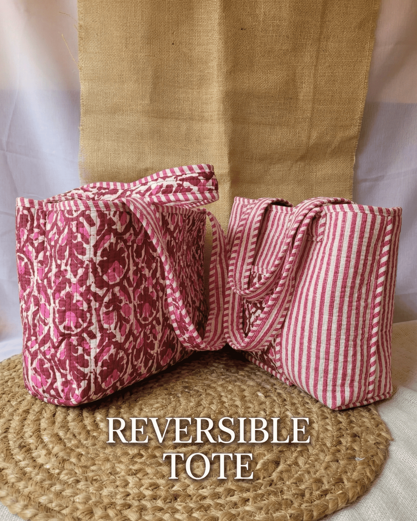 Rani Bloom Quilted Tote