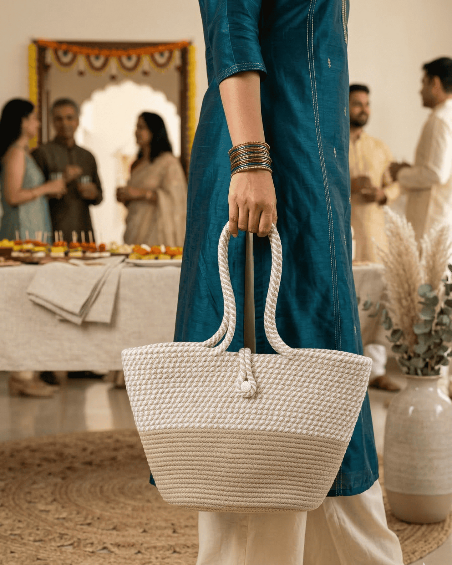 Sand Dune Jute Rope Tote
