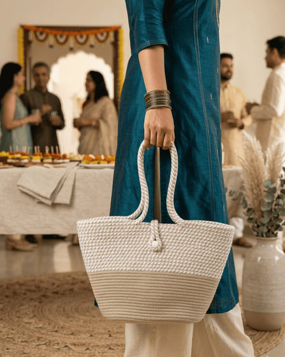 Sand Dune Jute Rope Tote