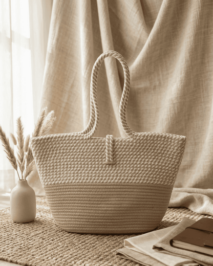 Sand Dune Jute Rope Tote