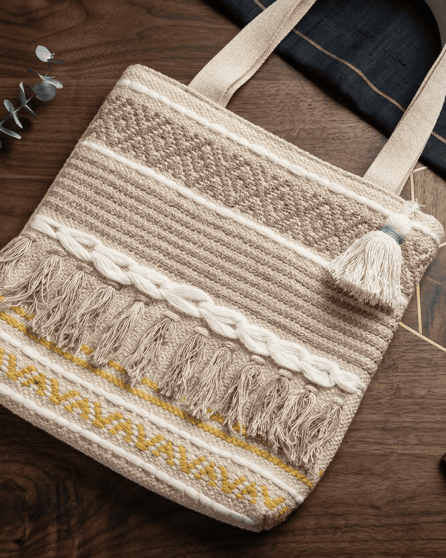 Sunweave Fringe Dari Tote