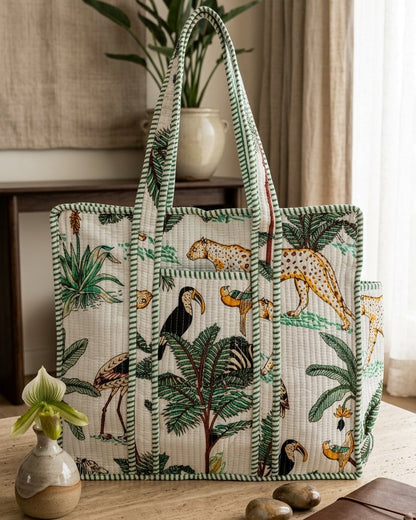Jungle Bottle Tote