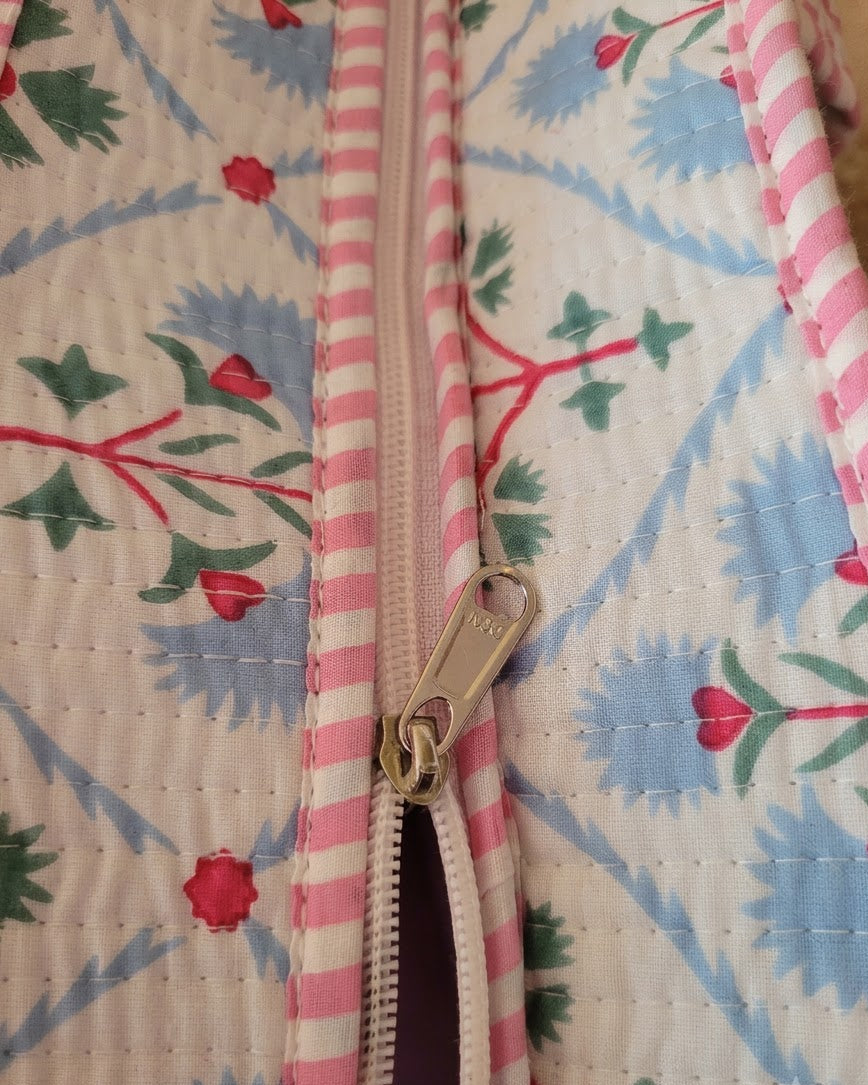 Blush Bloom Bottle Tote