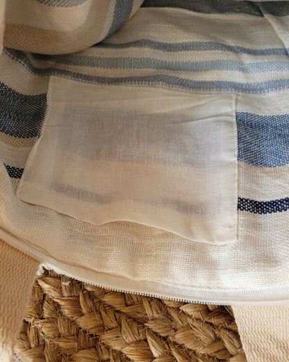 Mustard Braid Handloom Tote