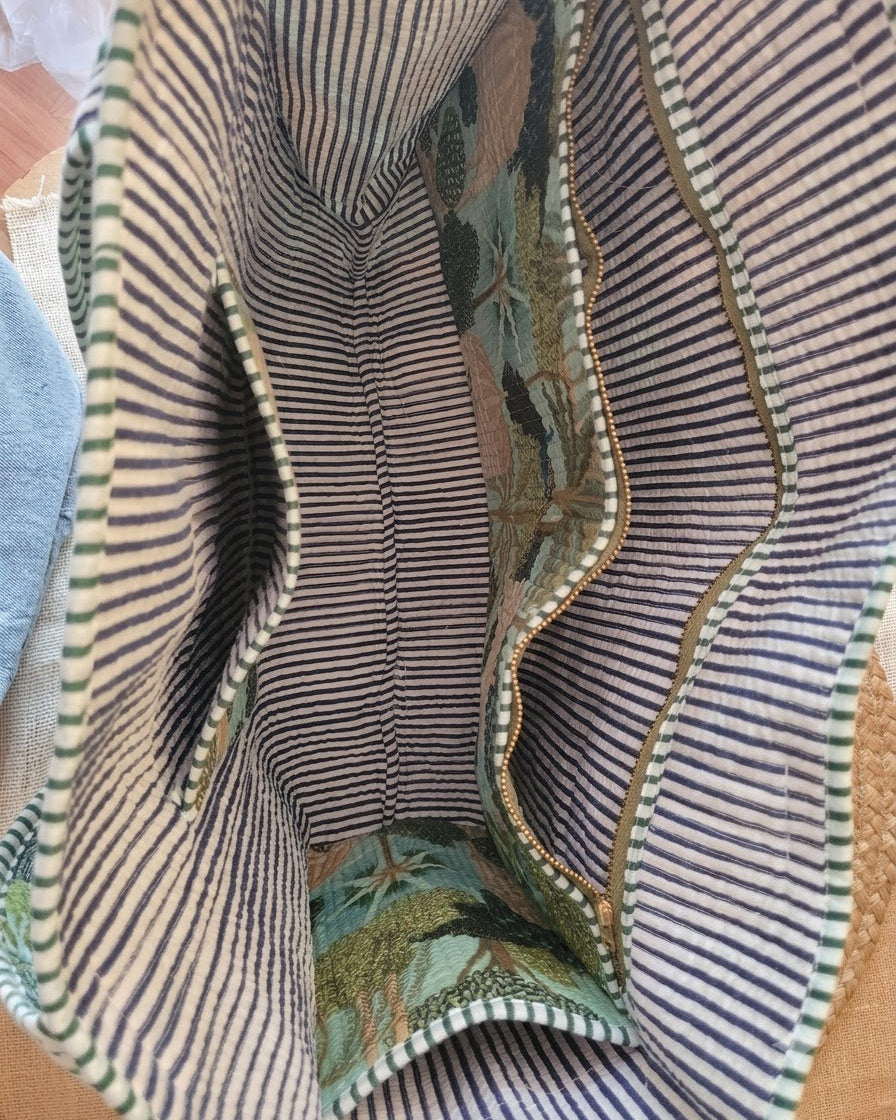 Botanical Laptop Tote