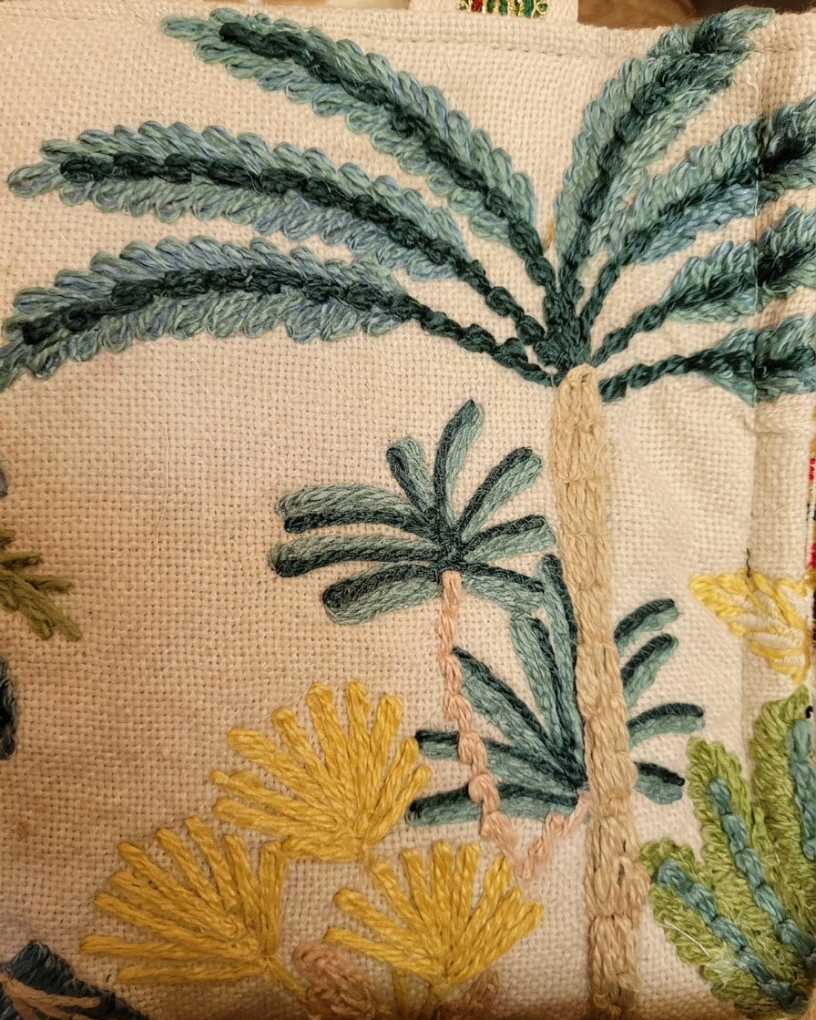Palm Box Tote